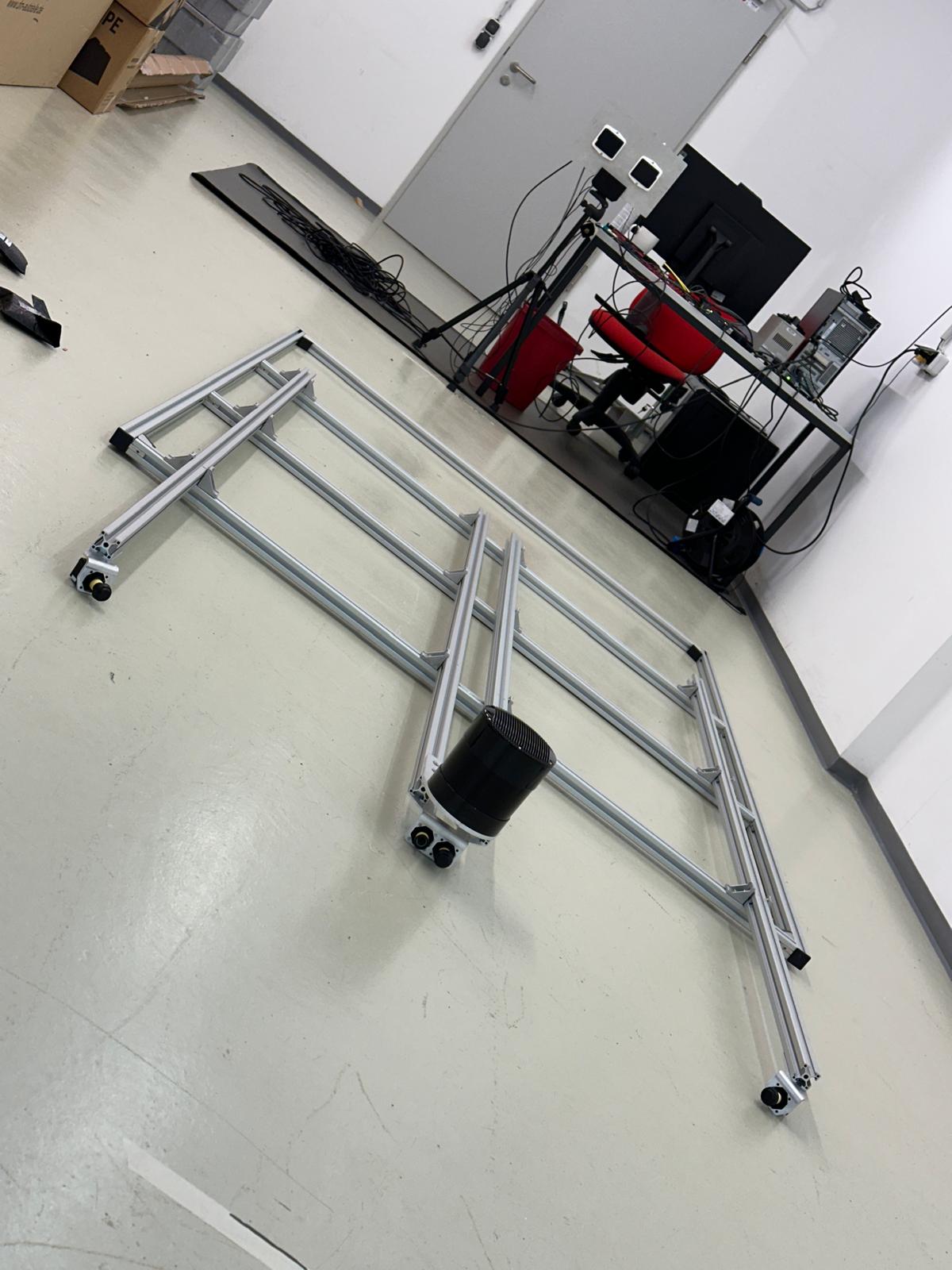 Sensor mounting rig built at Zendar