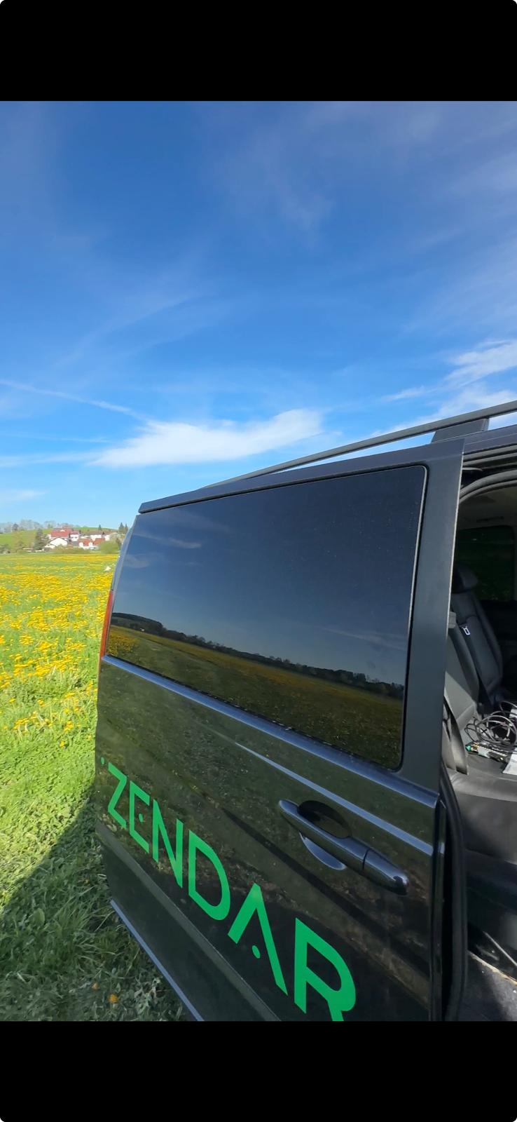 Zendar test vehicle in the field